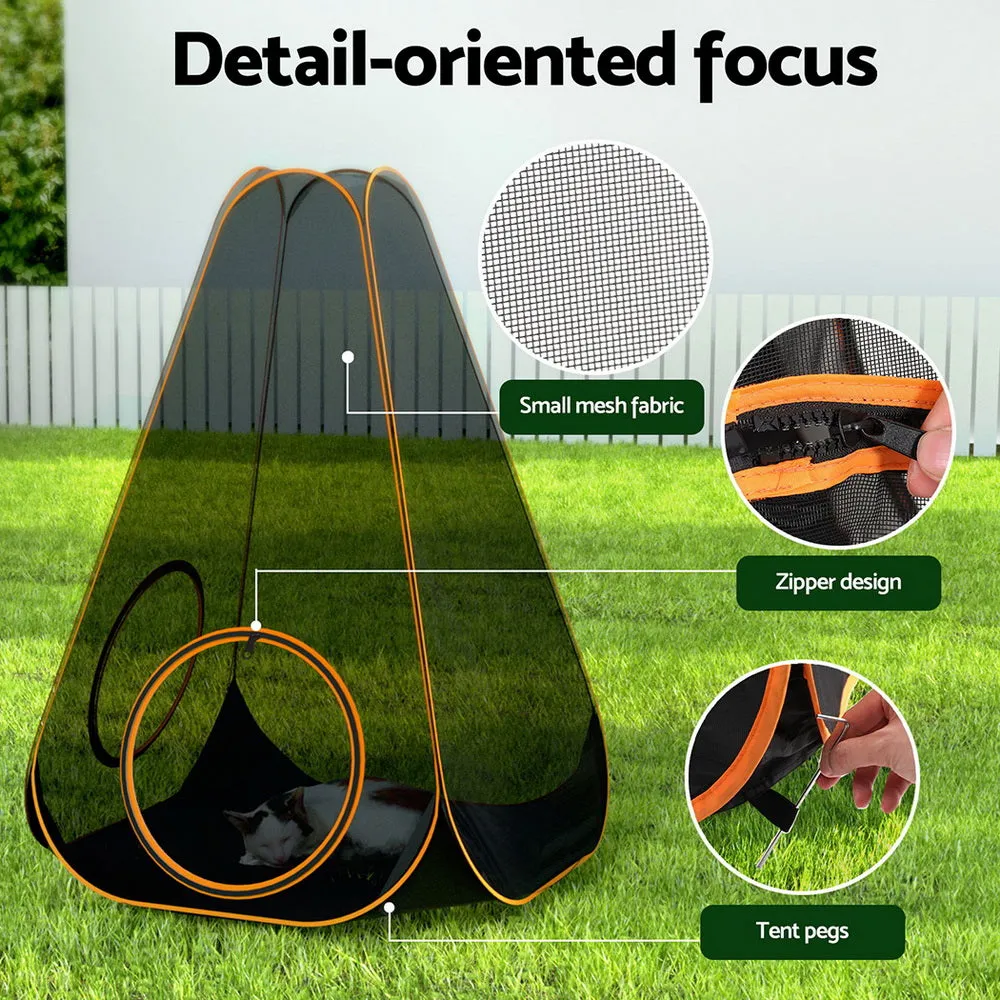 6-in-1 Portable Pet Playpen and Tunnel Set - i.Pet