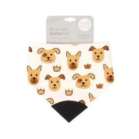 ALL4ELLA Reversible teether bib - Puppies