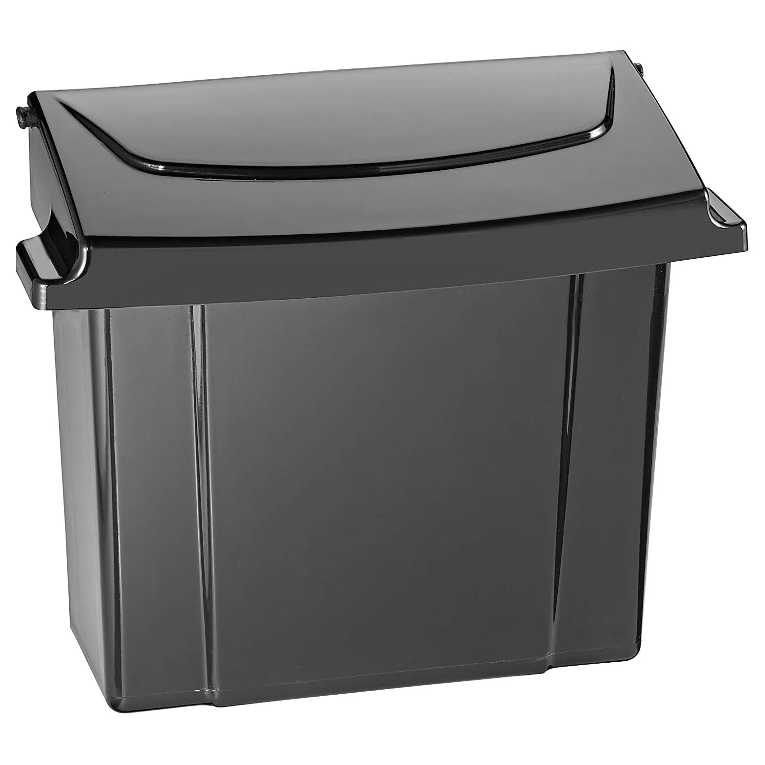 Alpine Sanitary Napkin Receptacle, Black - ALP451-BLA