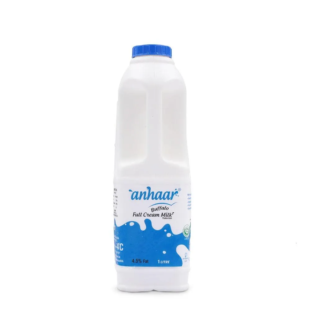 ANHAAR BUFFALO MILK FULL CREAM 1 LTR