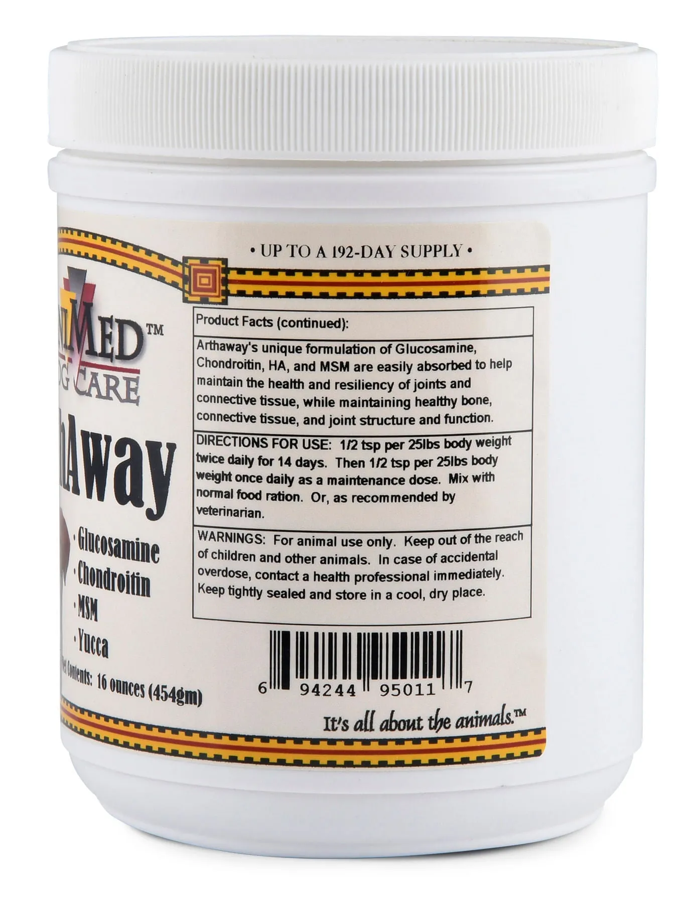 ArthAway Powder for Dogs, 16 oz