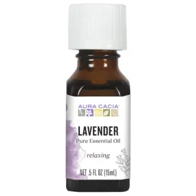 Aura Cacia Lavender Relaxing Essential Oil 0.5oz