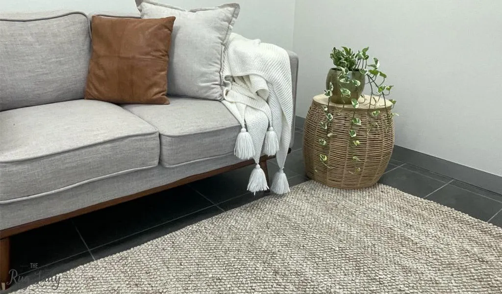 Avani Beige Loop Rug