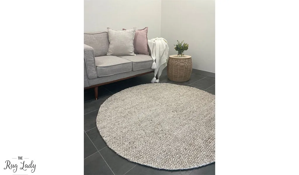 Avani Beige Loop Rug