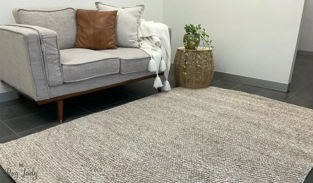 Avani Beige Loop Rug