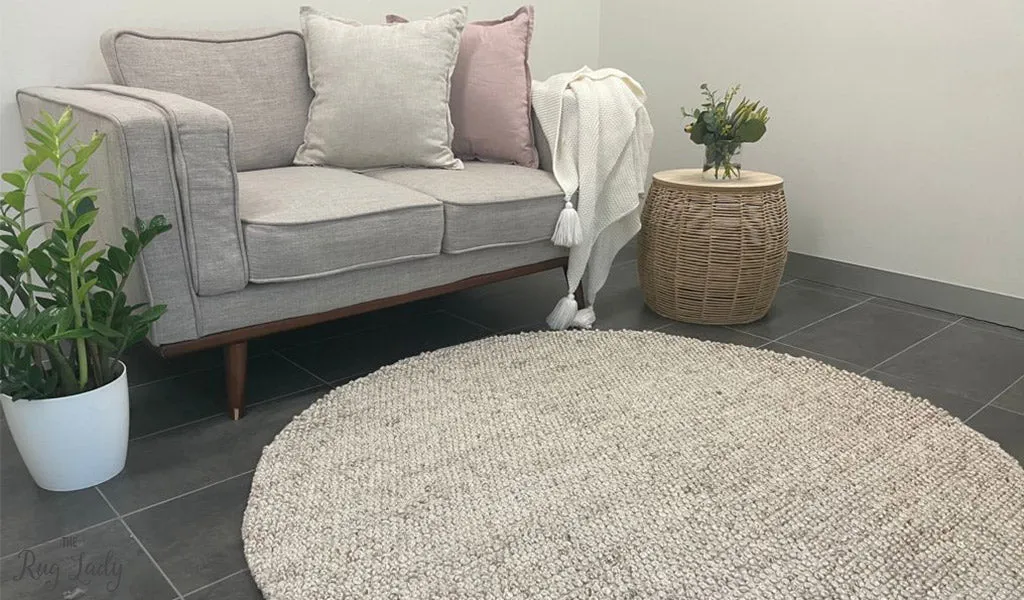 Avani Beige Loop Rug