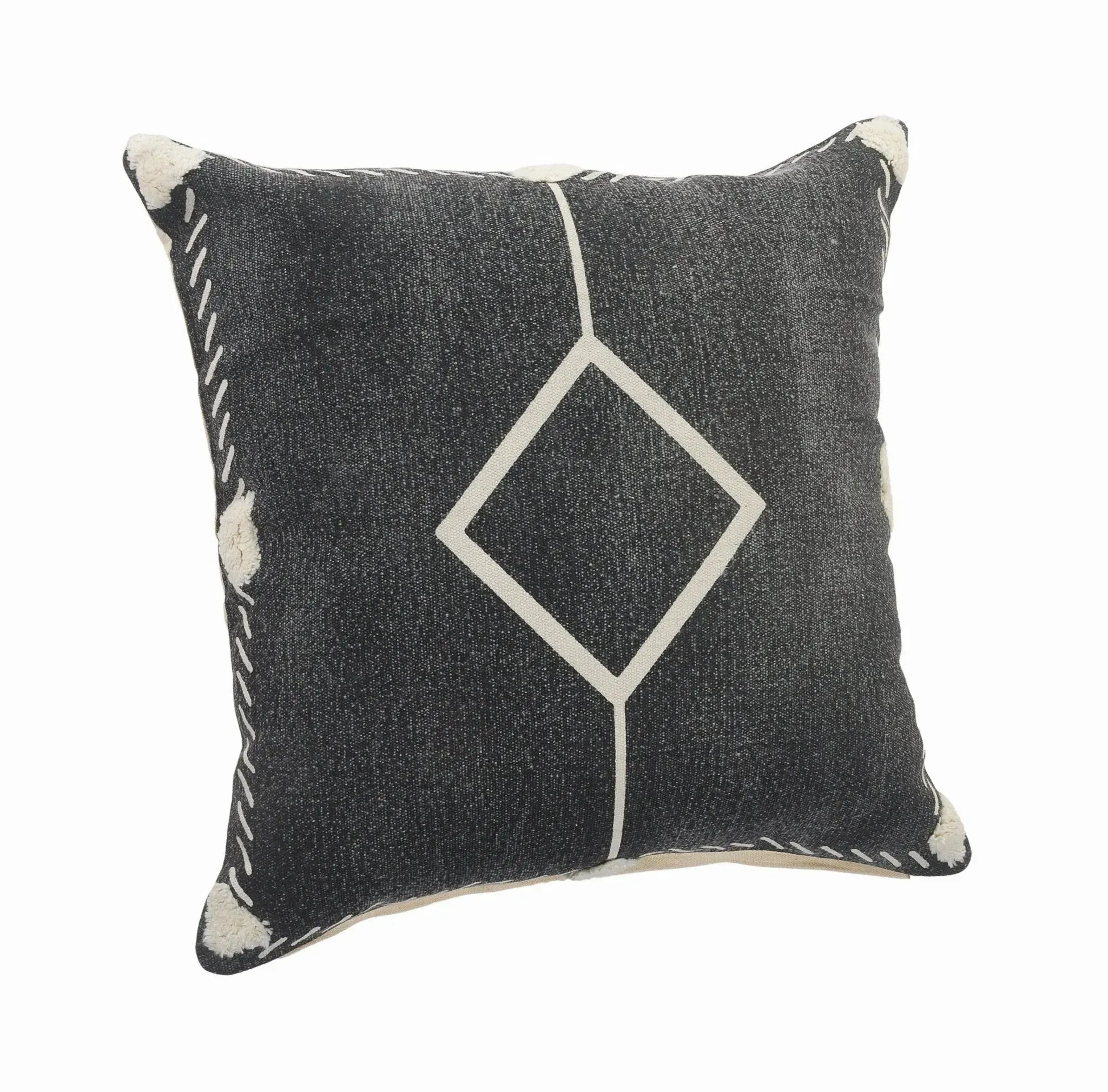 Avant-Garde Lr07546 White/Black Pillow