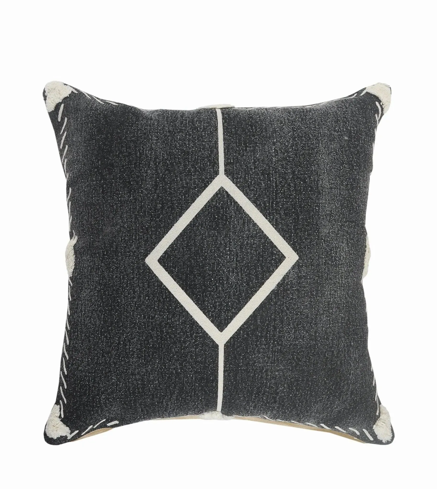 Avant-Garde Lr07546 White/Black Pillow