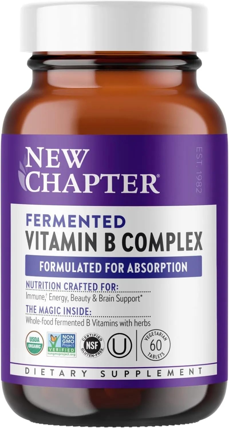 B vitamins New Chapter B Complex, 60 tablets