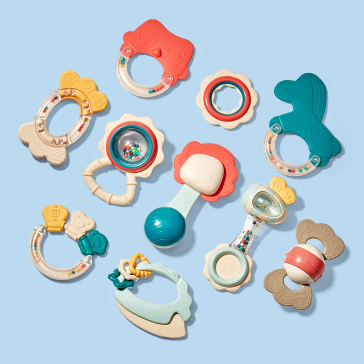 Baby Rattle Teething Toys with Box