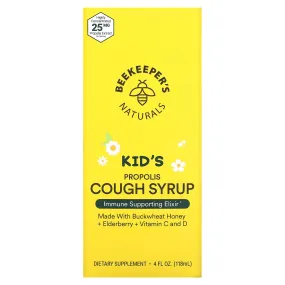 Beekeeper's Naturals Cough Honey Syrup, 118 ml