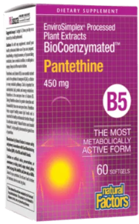 BioCoenzymated™ Pantethine 450 mg