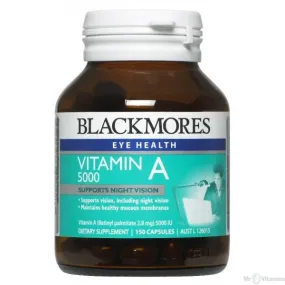 Blackmores Retail Vitamin A 5000IU 150c