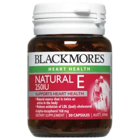 Blackmores Retail Vitamin E 500IU 50c