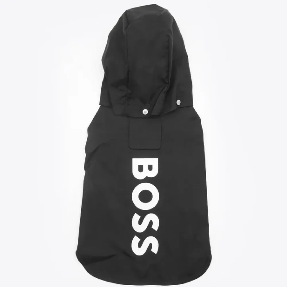 Boss Raincoat for Dogs (Jet Black)