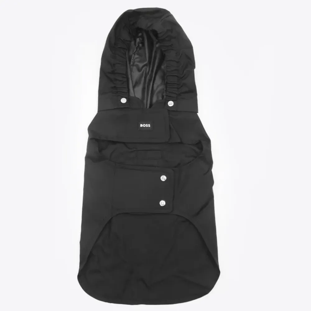 Boss Raincoat for Dogs (Jet Black)