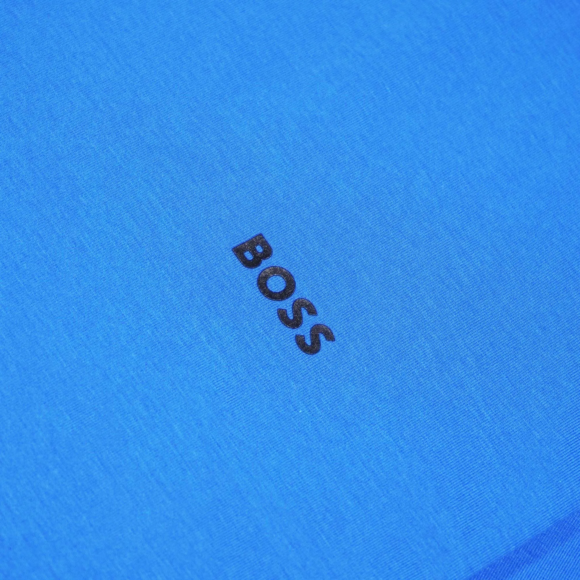 Boss Stretch Cotton Reflective Effect T-Shirt - Blue