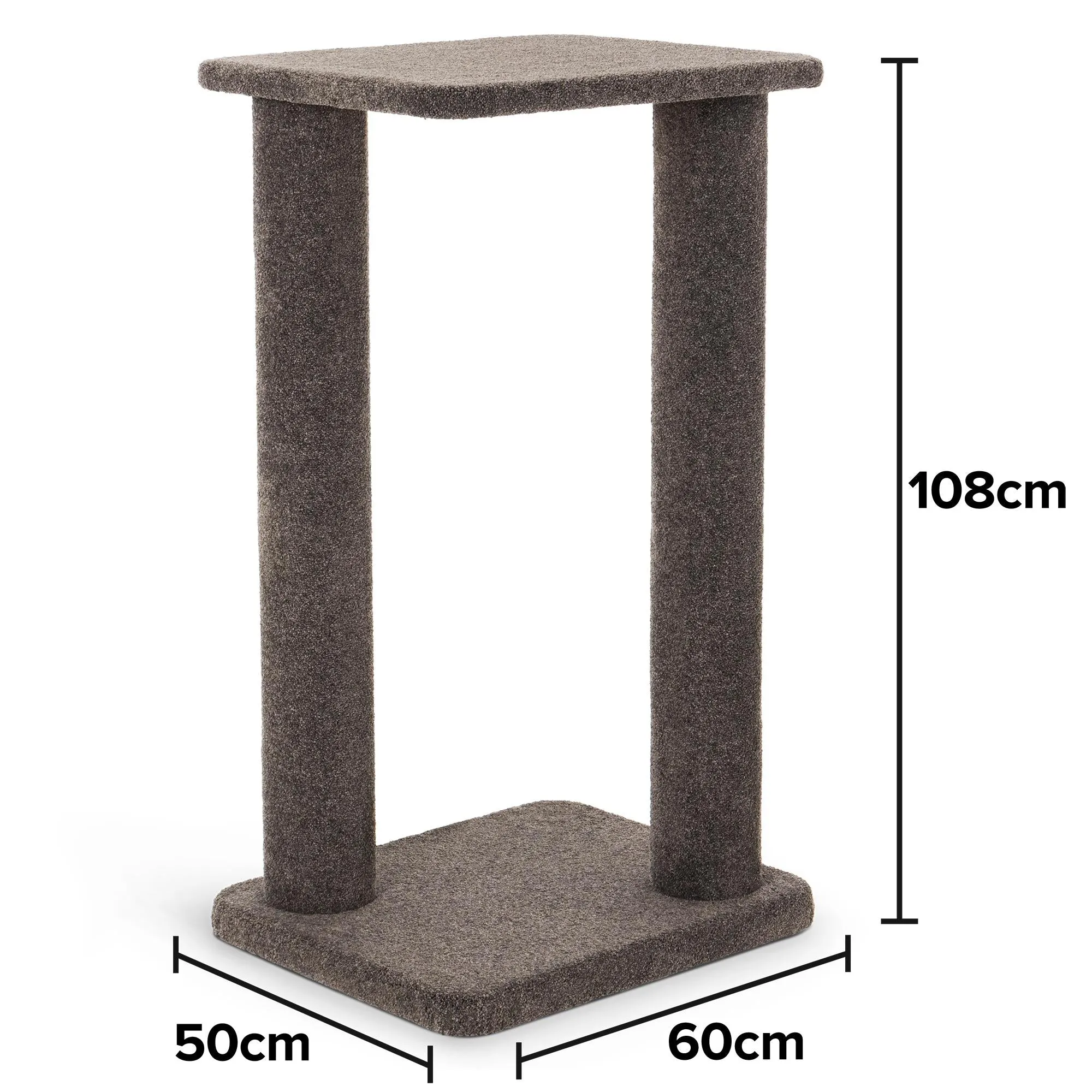 Bosscat Gus Premium Slate Scratcher with Two Extra Tall Carpet Posts***