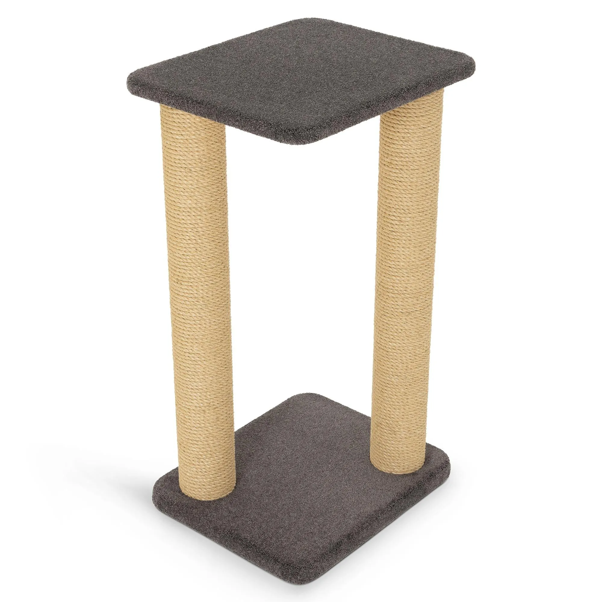 Bosscat Gus Premium Slate Scratcher with Two Extra Tall Natural Sisal Posts***