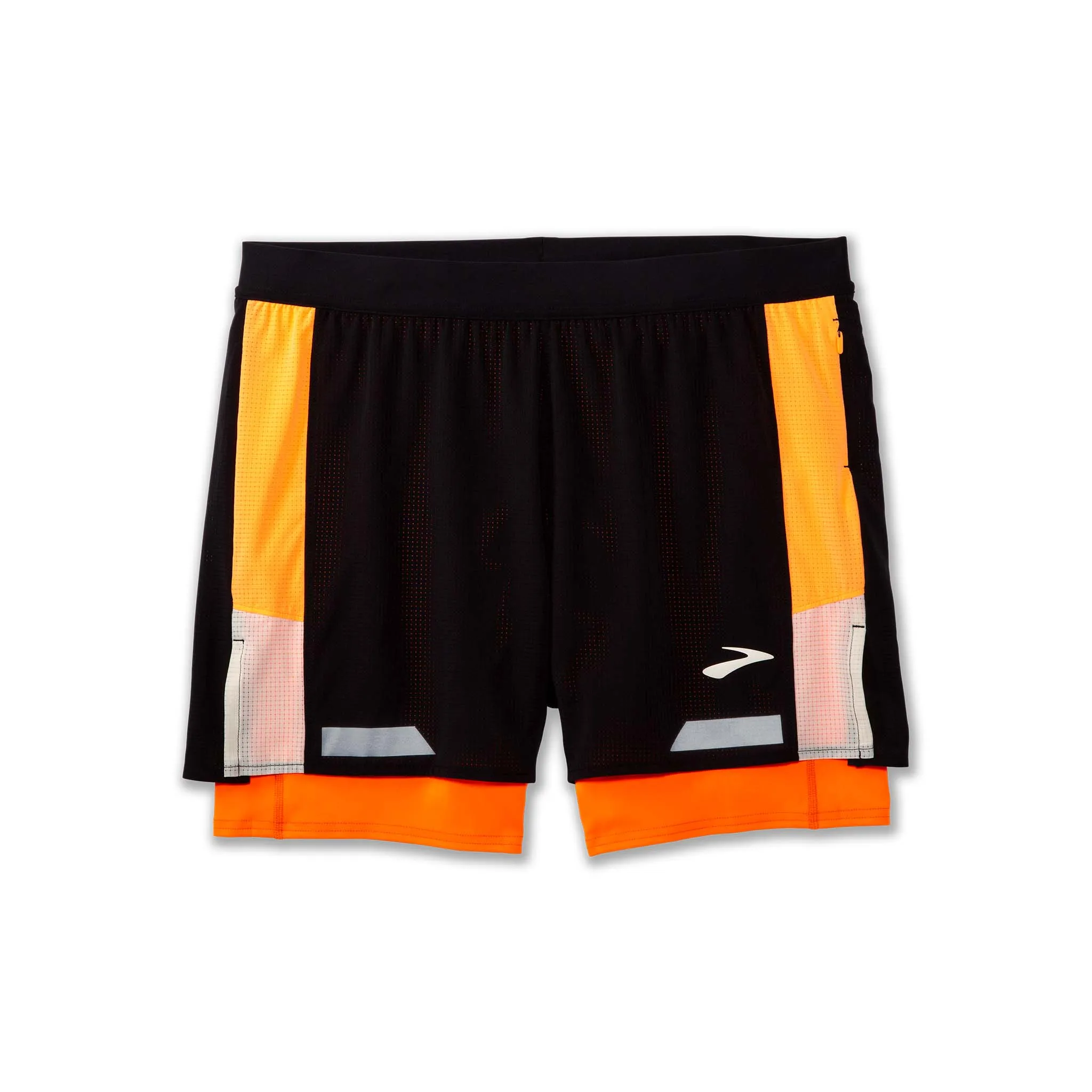 Brooks | Men's Run Visible 5" 2IN1 Short 2.0 - Black