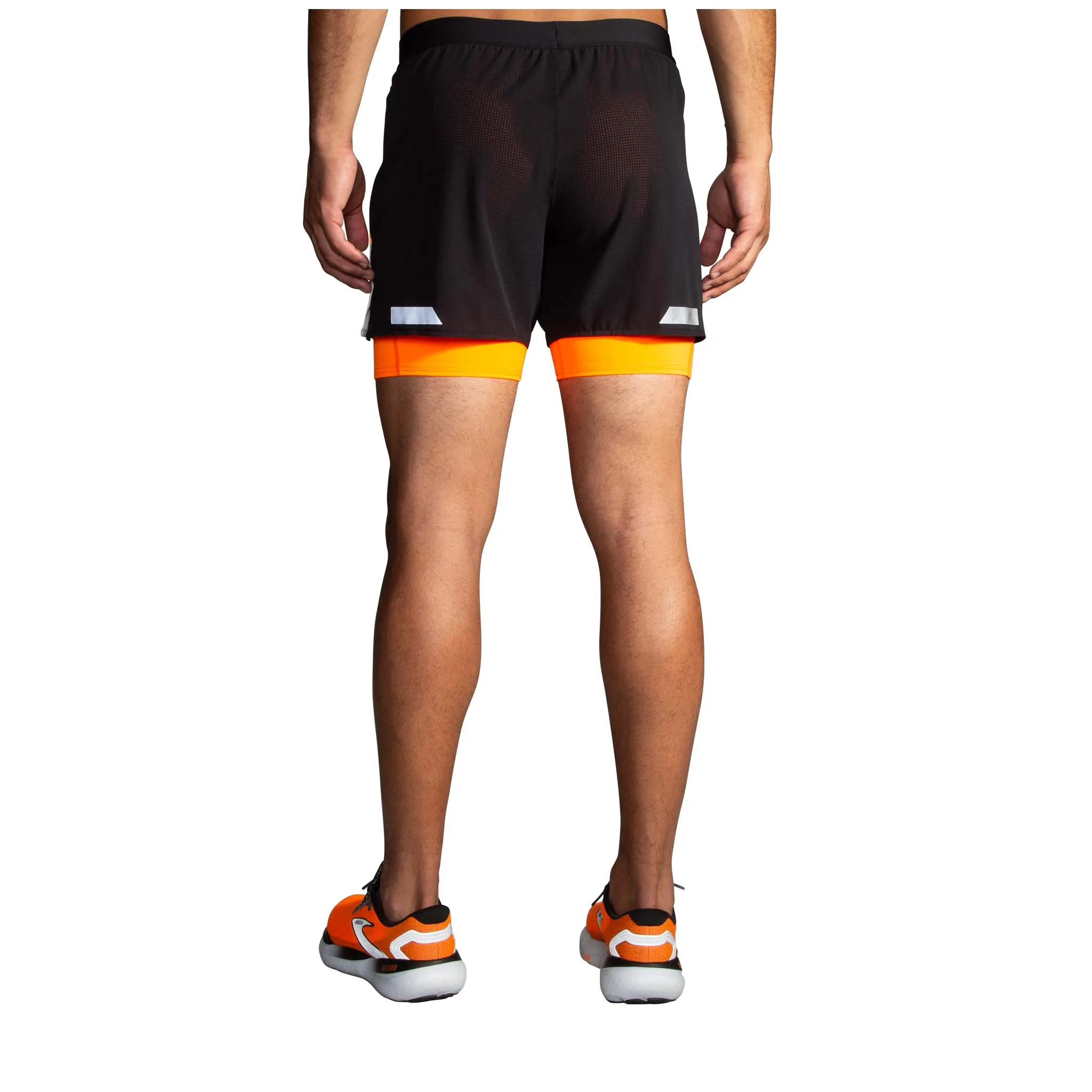 Brooks | Men's Run Visible 5" 2IN1 Short 2.0 - Black