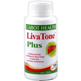 Cabot Health Livatone Plus with Turmeric 120c