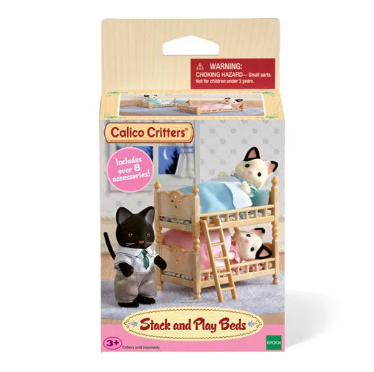 Calico Critters Stack and Play Bunk Beds