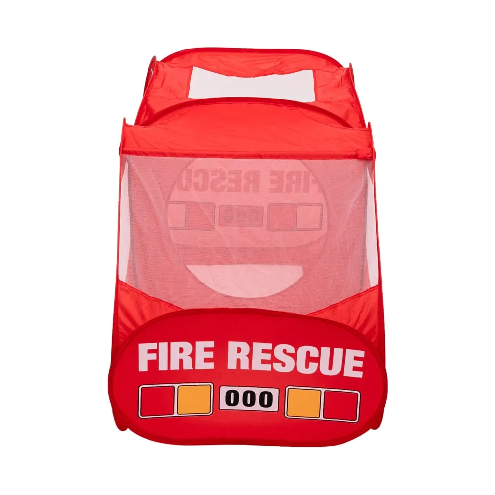 Children's Play Fire Truck Tent