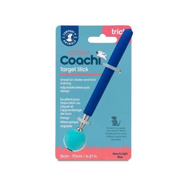 Coachi Target Stick Navy & Light Blue