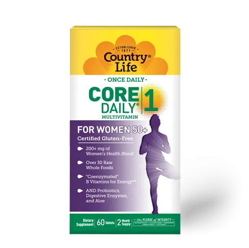 Country Life Core Daily 1 Women 50  60 Tablets