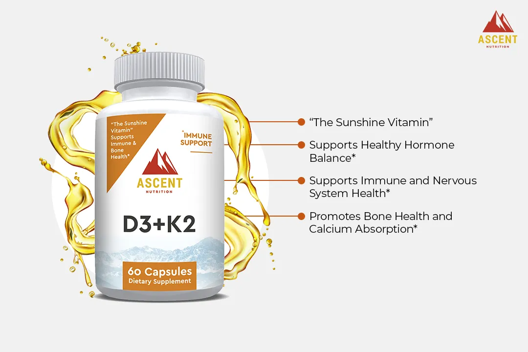 D3   K2 by Ascent Nutrition