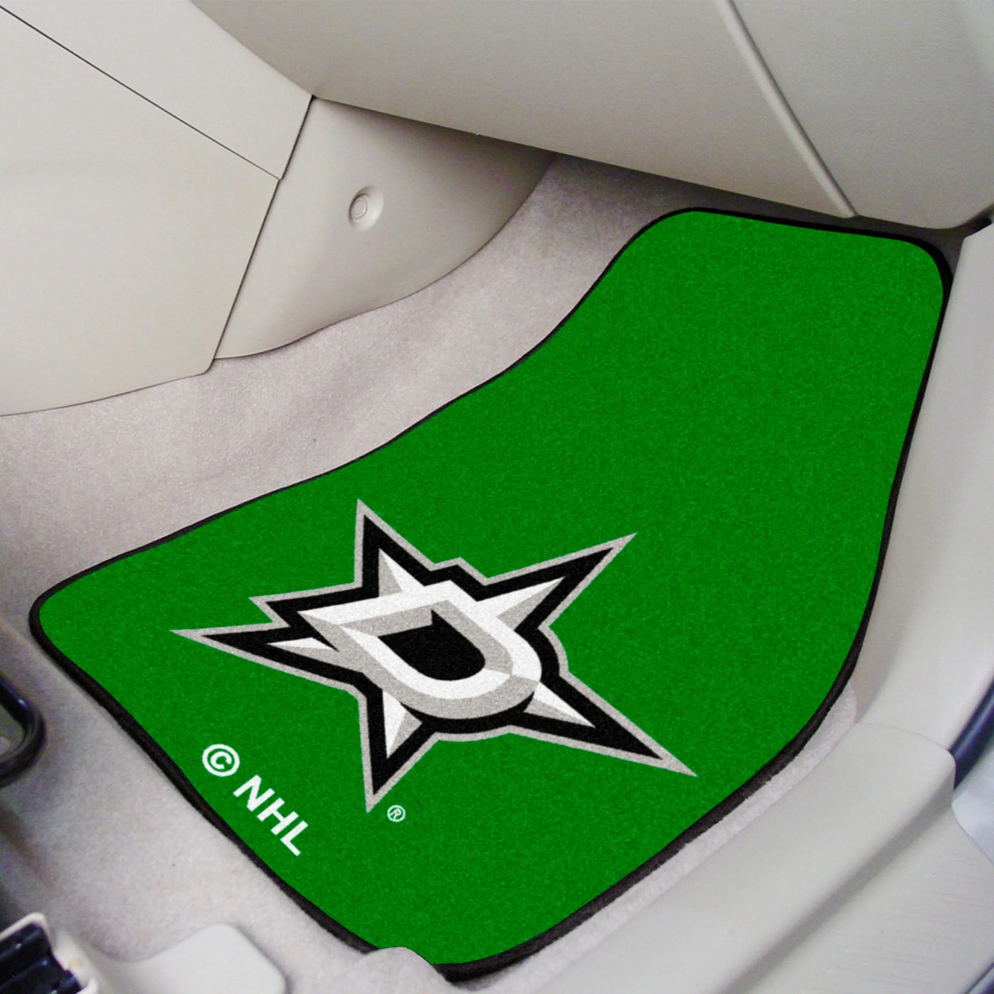 Dallas Stars Front Carpet Car Mat Set - 2 Pieces