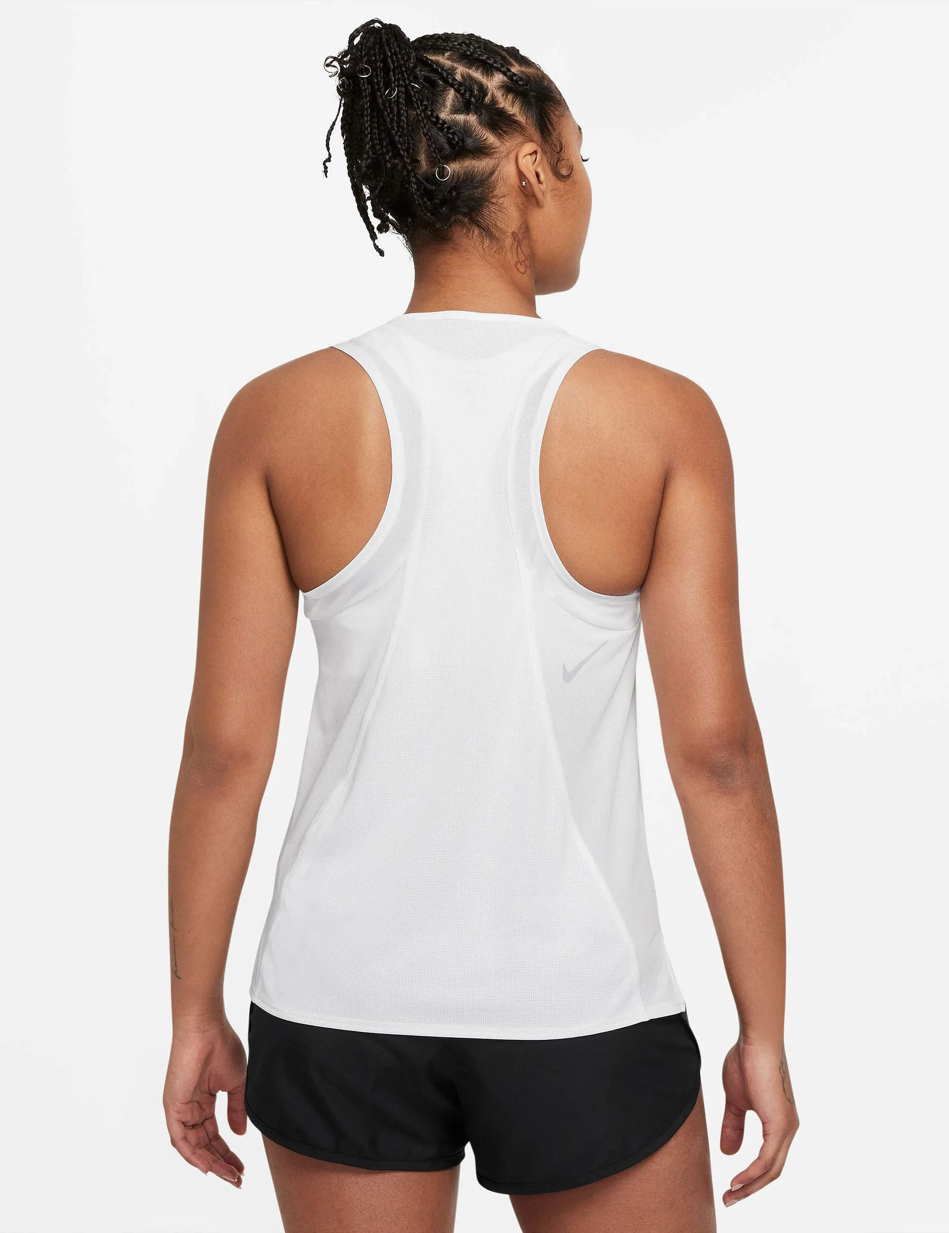 Dri-FIT Race Running Singlet - White