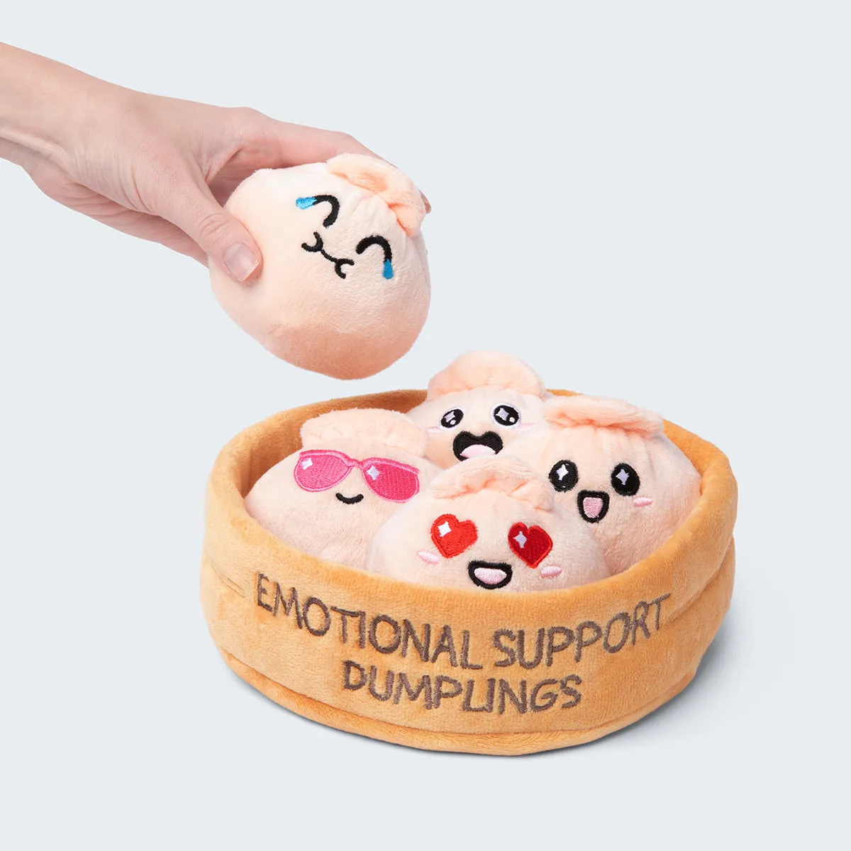 Emotional Support Dumplings - Cuddly Plush Comfort Food