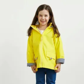 French Soda Kids Raincoat - Yellow