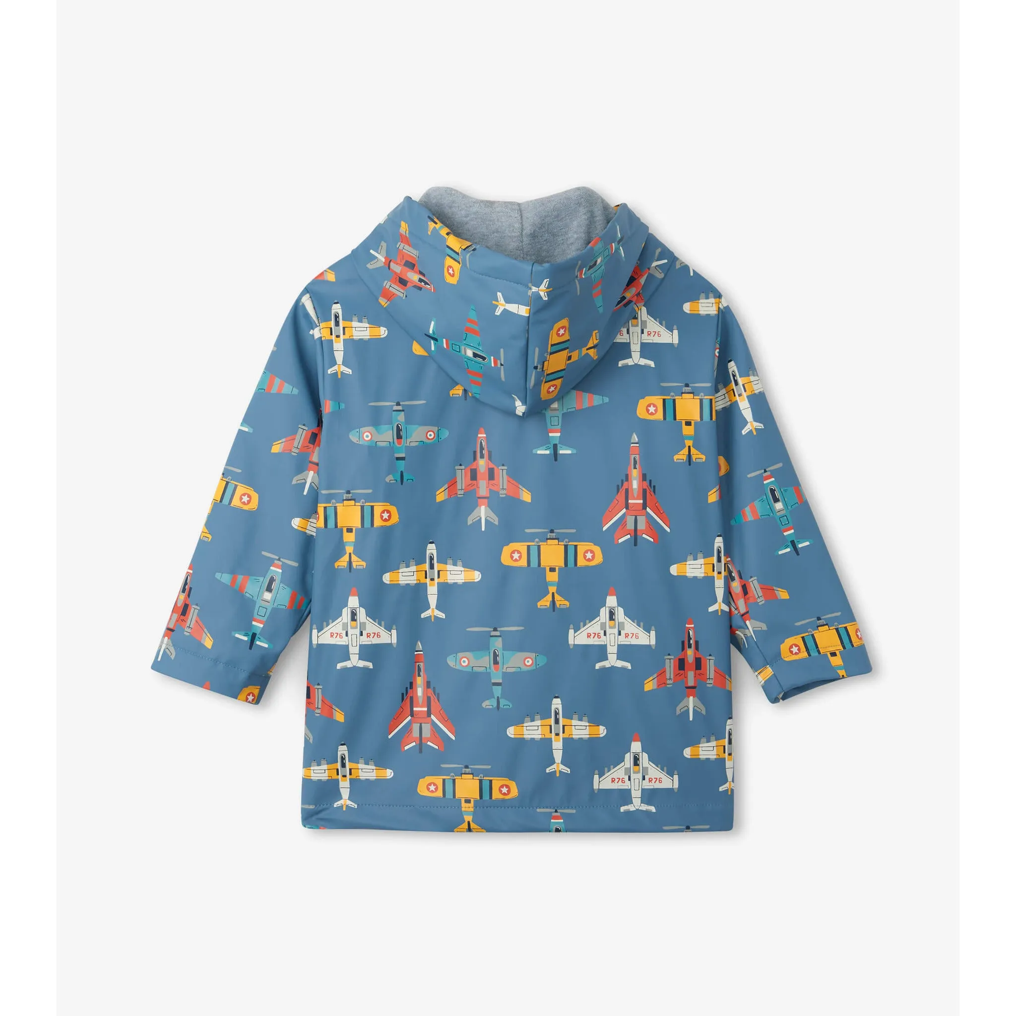 Hatley Flying Aircrafts Raincoat - Provincial Blue