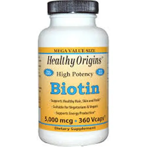 Healthy Origins Biotin - 5000 Mcg - 360 Vcaps