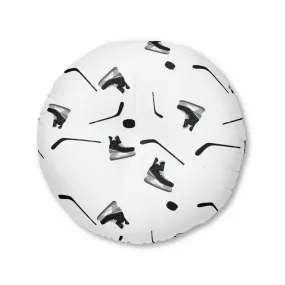 Hockey Print Floor Pillow