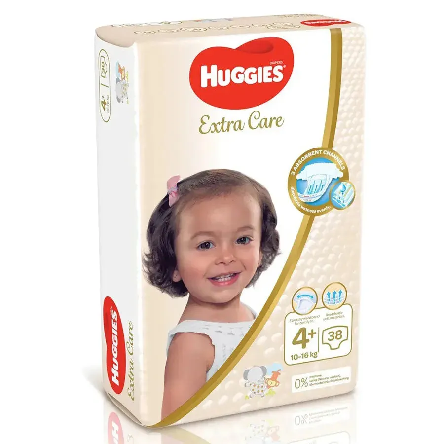 Huggies Diaper Extra Care Value Pack  (Size 4 )