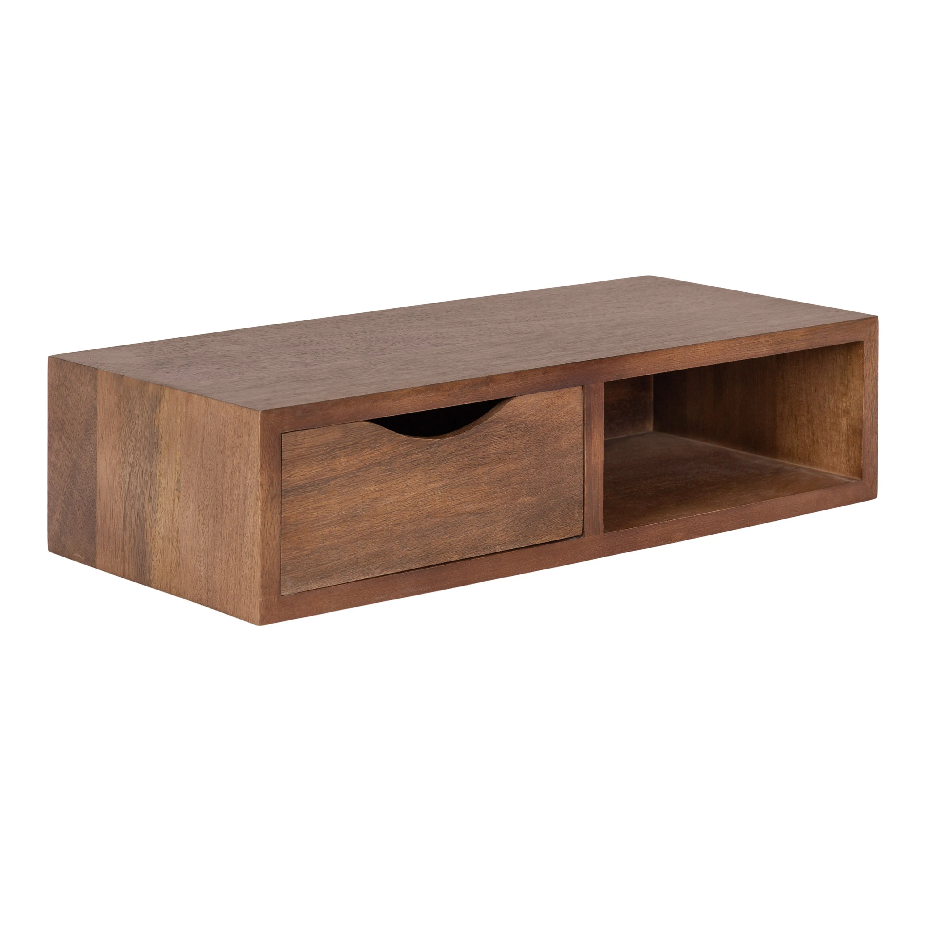 Hutton Floating Side Table with Drawer