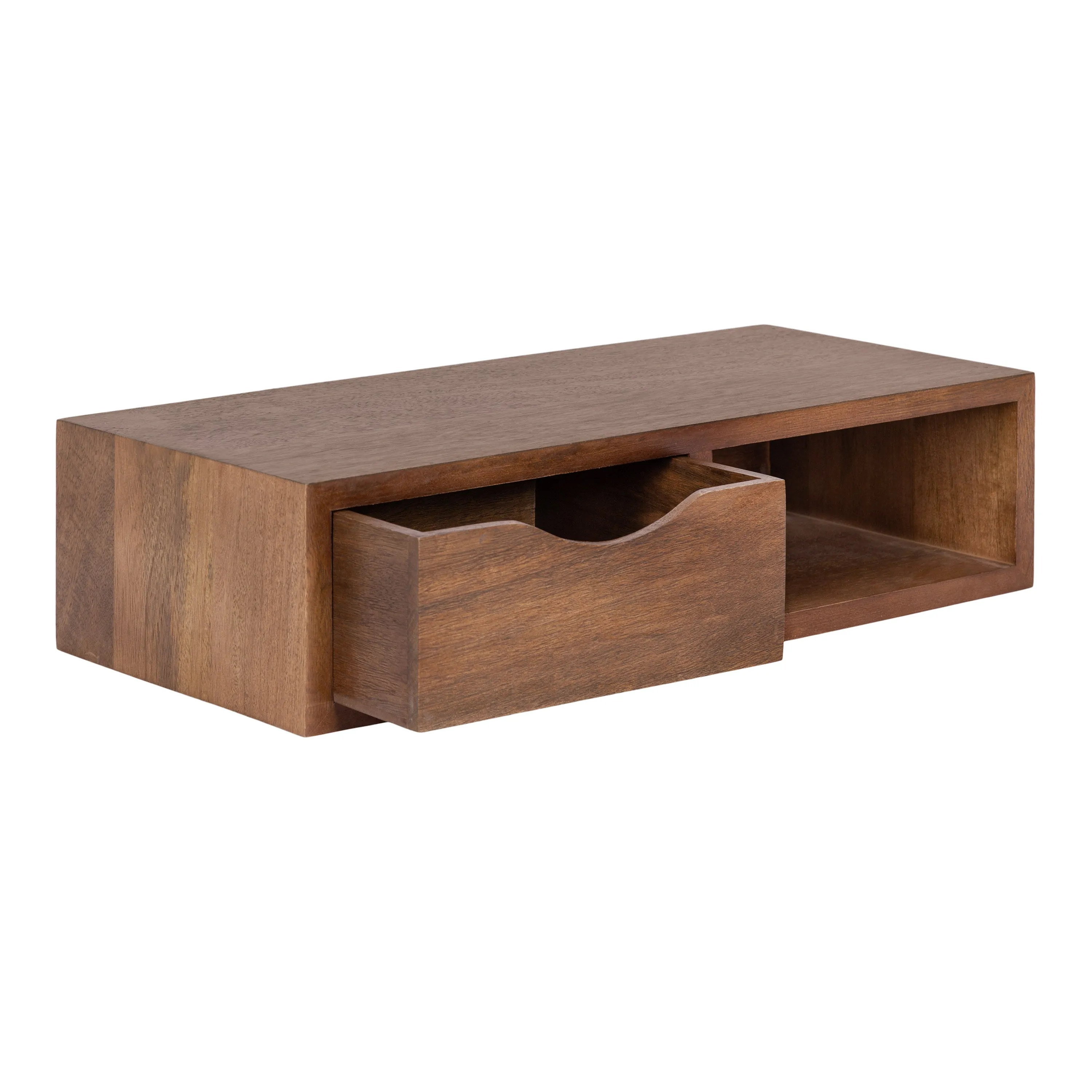 Hutton Floating Side Table with Drawer