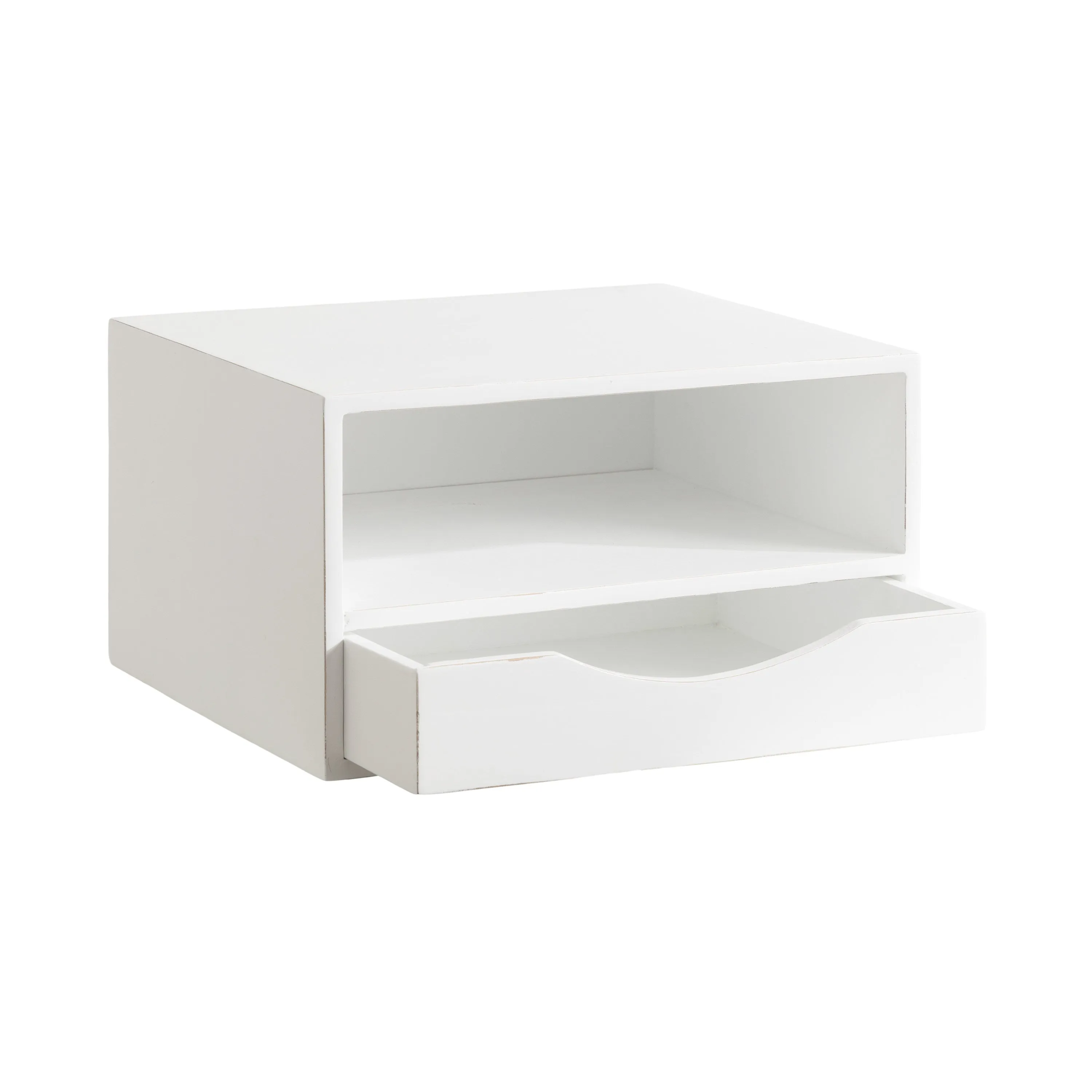 Hutton Floating Side Table with Drawer