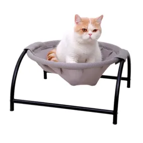 Iron Frame Breathable Pet Hammock – Perfect Outdoor Pet Bed