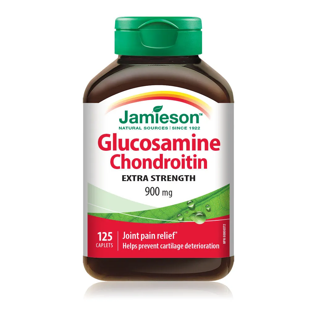 Jamieson Glucosamine Chondroitin Caplets 900 mg