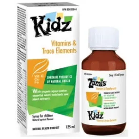 Kidz Vitamins & Trace Elements 125ml