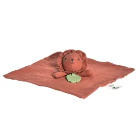 Lion Organic Baby Comforter with Teether