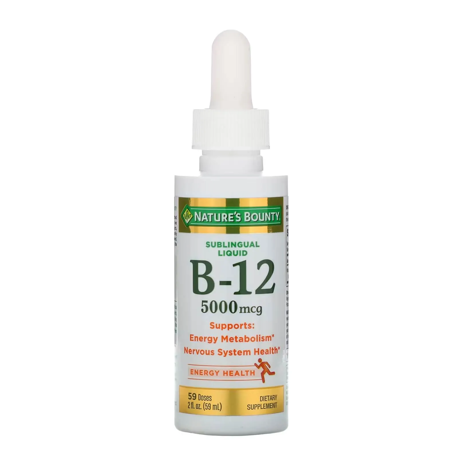 Liquid Vitamin B12 5000 mcg Nature's Bounty, 59 ml