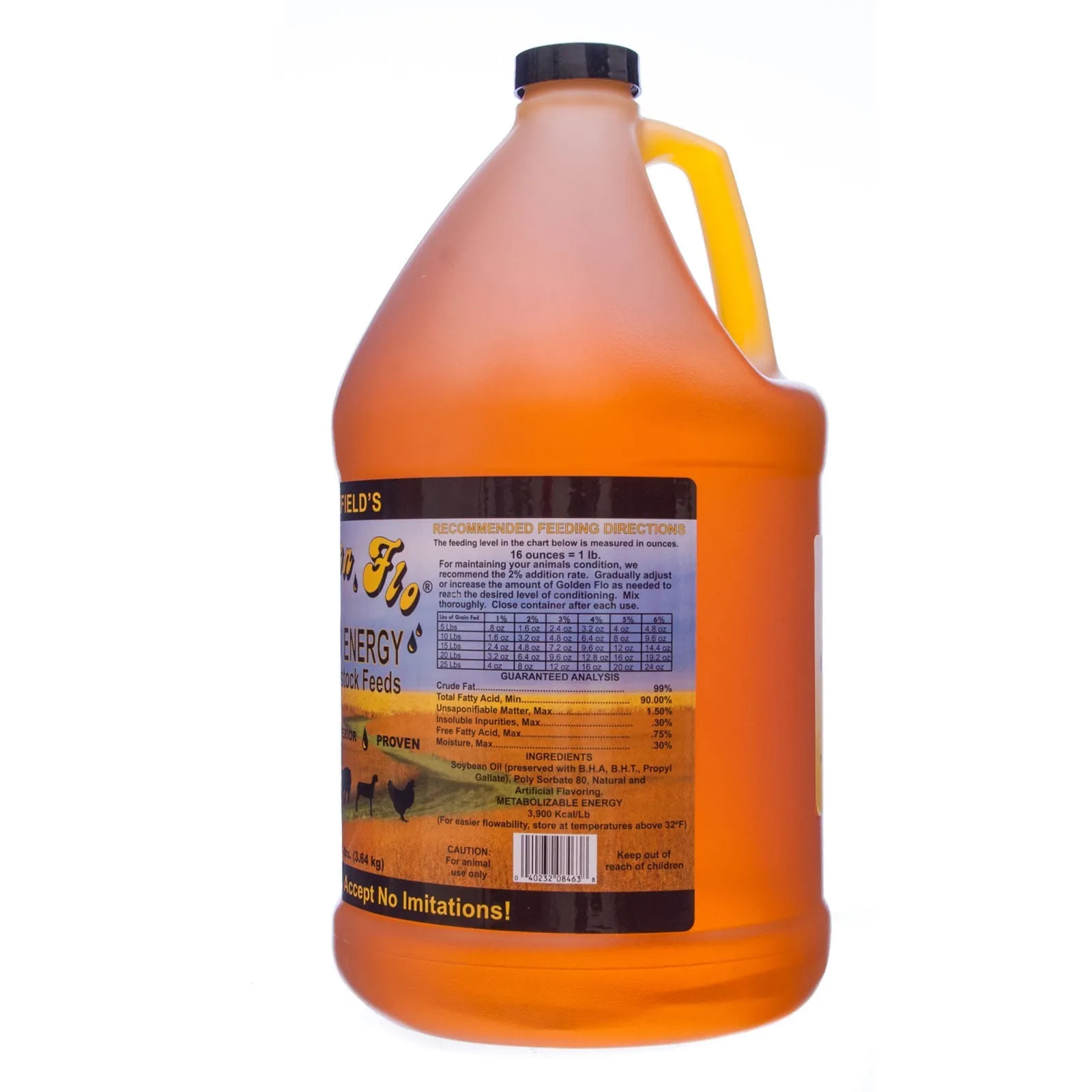 Livestock Golden Flo Liquid Energy, gallon