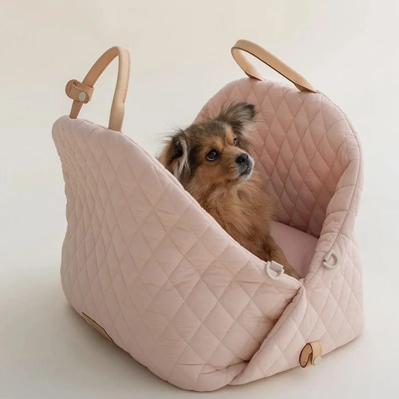 Luxury Travel Pet Carrier Handbag