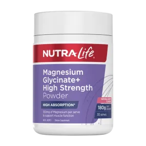 Magnesium Glycinate   High Strength Powder by NutraLife